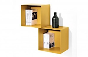 pezzani libreria da soggiorno a cubi componibile oro twin